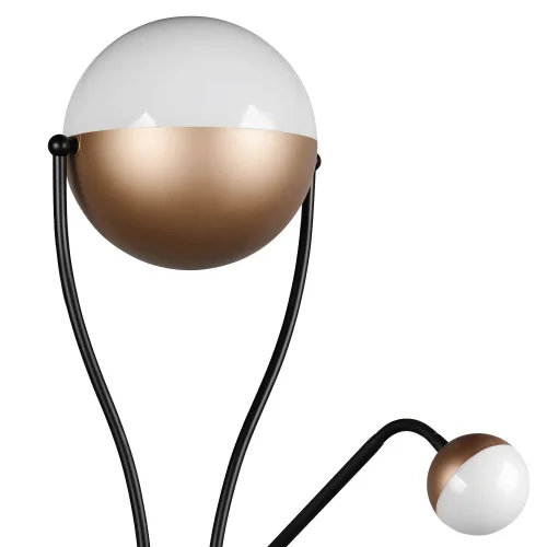 LÁMPARA DE PIE LED 18W+3,8W 3000K METAL COFFEE CASCADA LÁMPARA DE PIE LED 18W+3,8W 3000K METAL COFFEE CASCADA