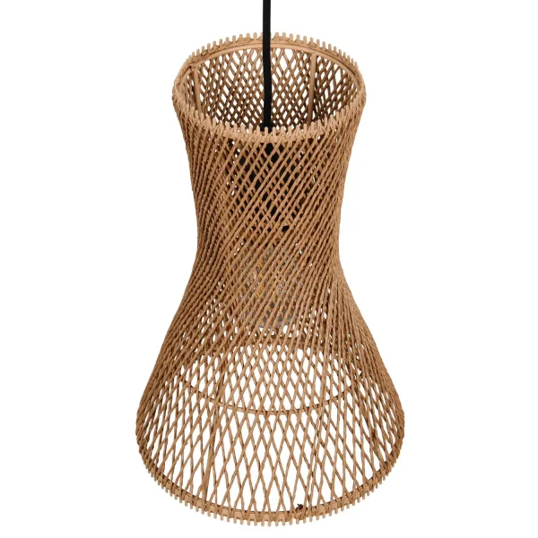 LÁMPARA DE TECHO 3 LUCES E27 PAPIERGARN MARRÓN NAHELE LÁMPARA DE TECHO 3 LUCES E27 PAPIERGARN MARRÓN NAHELE