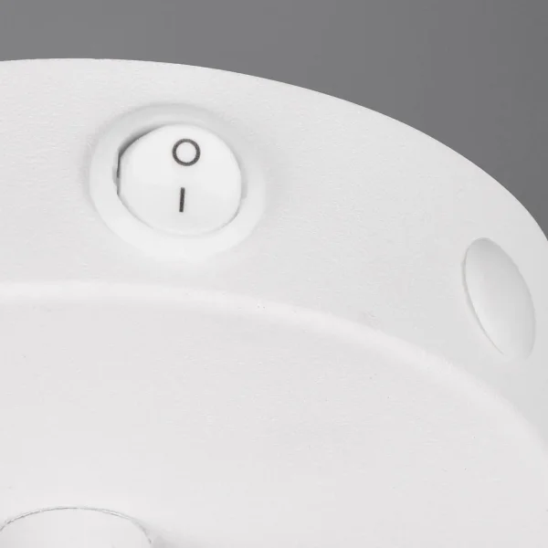 APLIQUE DE PARED 1 LUZ METAL BLANCO E14 BIRKITA APLIQUE DE PARED 1 LUZ METAL BLANCO E14 BIRKITA