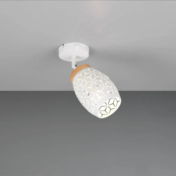 APLIQUE DE PARED 1 LUZ METAL BLANCO E14 BIRKITA APLIQUE DE PARED 1 LUZ METAL BLANCO E14 BIRKITA