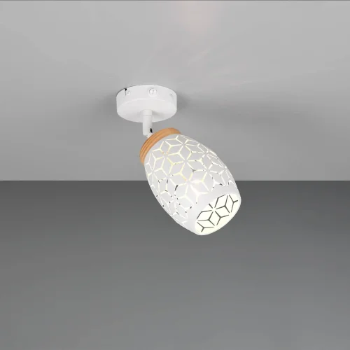 APLIQUE DE PARED 1 LUZ METAL BLANCO E14 BIRKITA APLIQUE DE PARED 1 LUZ METAL BLANCO E14 BIRKITA