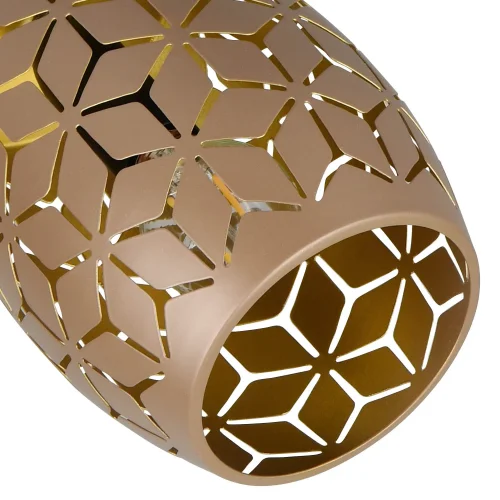 APLIQUE DE PARED 1 LUZ METAL COFFEE E14 BIRKITA