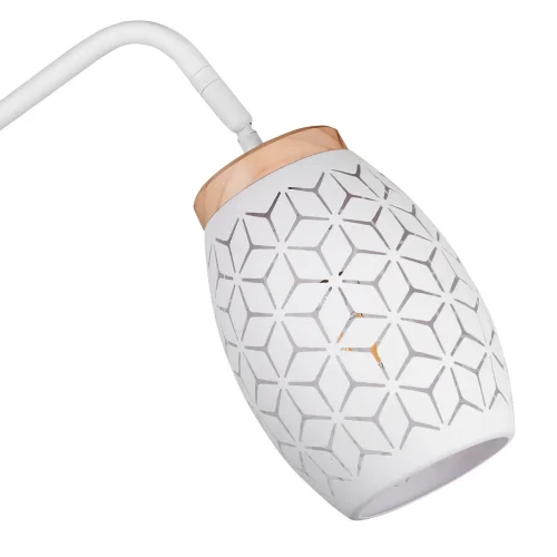 LÁMPARA DE PIE 1 LUZ METAL BLANCO E27 BIRKITA LÁMPARA DE PIE 1 LUZ METAL BLANCO E27 BIRKITA