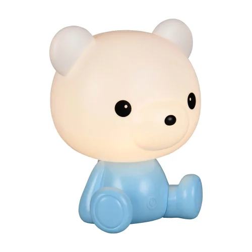 LÁMPARA DE MESA LED 3W 3000K RGB OSITO AZUL LÁMPARA DE MESA LED 3W 3000K RGB OSITO AZUL