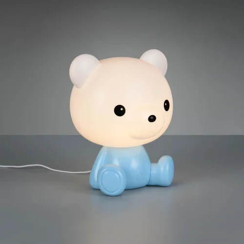 LÁMPARA DE MESA LED 3W 3000K RGB OSITO AZUL LÁMPARA DE MESA LED 3W 3000K RGB OSITO AZUL