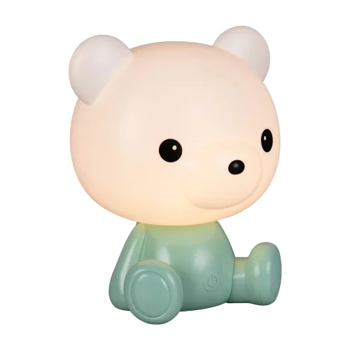 LÁMPARA DE MESA LED 3W 3000K RGB OSITO VERDE LÁMPARA DE MESA LED 3W 3000K RGB OSITO VERDE