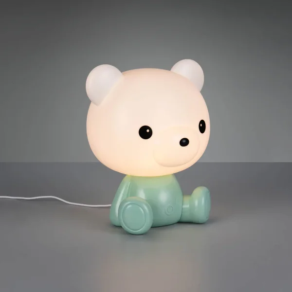 LÁMPARA DE MESA LED 3W 3000K RGB OSITO VERDE LÁMPARA DE MESA LED 3W 3000K RGB OSITO VERDE