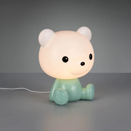 LÁMPARA DE MESA LED 3W 3000K RGB OSITO VERDE LÁMPARA DE MESA LED 3W 3000K RGB OSITO VERDE