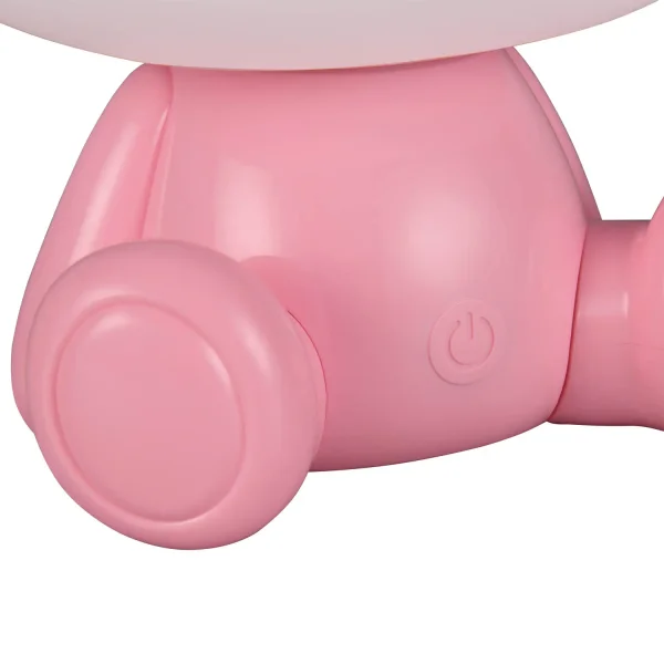 LÁMPARA DE MESA LED 3W 3000K RGB OSITO ROSA LÁMPARA DE MESA LED 3W 3000K RGB OSITO ROSA