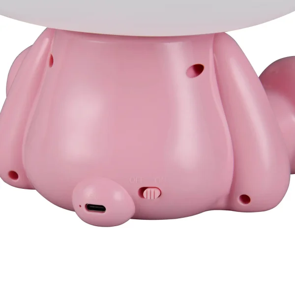 LÁMPARA DE MESA LED 3W 3000K RGB OSITO ROSA LÁMPARA DE MESA LED 3W 3000K RGB OSITO ROSA