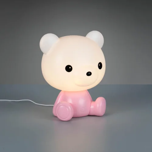 LÁMPARA DE MESA LED 3W 3000K RGB OSITO ROSA LÁMPARA DE MESA LED 3W 3000K RGB OSITO ROSA