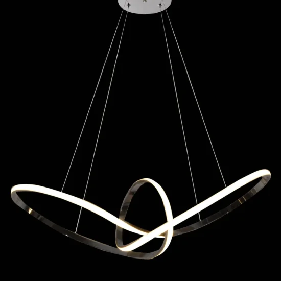 LÁMPARA DE TECHO LED 39W REGULABLE COLOR/INTENSIDAD CROMO OLIMPO 2