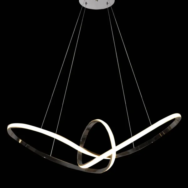 LÁMPARA DE TECHO LED 39W REGULABLE COLOR/INTENSIDAD CROMO OLIMPO