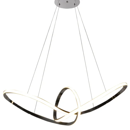 LÁMPARA DE TECHO LED 39W REGULABLE COLOR/INTENSIDAD CROMO OLIMPO