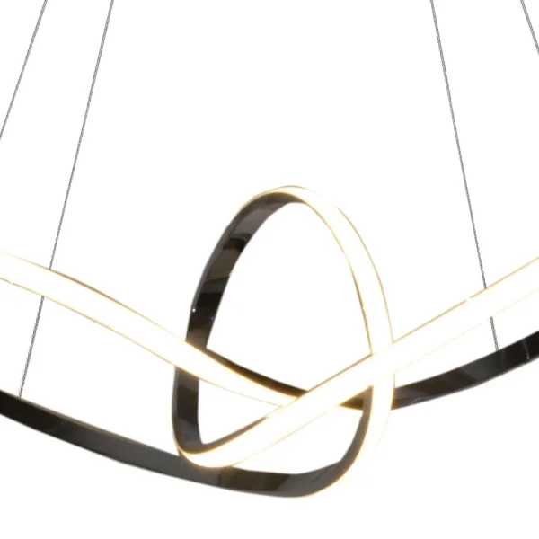 LÁMPARA DE TECHO LED 39W REGULABLE COLOR/INTENSIDAD CROMO OLIMPO