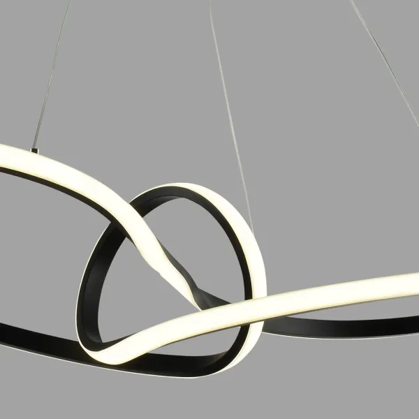 LÁMPARA DE TECHO LED 39W REGULABLE COLOR/INTENSIDAD NEGRA OLIMPO