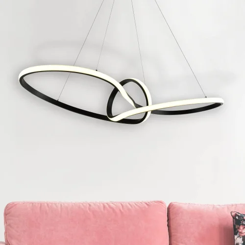 LÁMPARA DE TECHO LED 39W REGULABLE COLOR/INTENSIDAD NEGRA OLIMPO