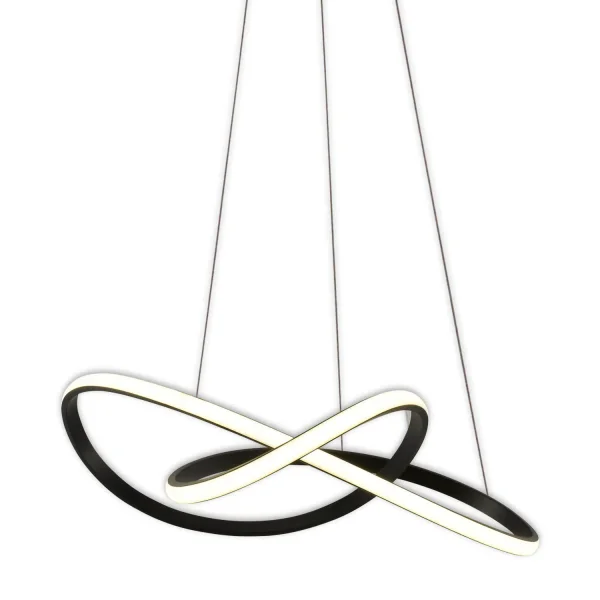 LÁMPARA DE TECHO LED 39W 4000K REGULABLE INTENSIDAD NEGRO OLIMPO