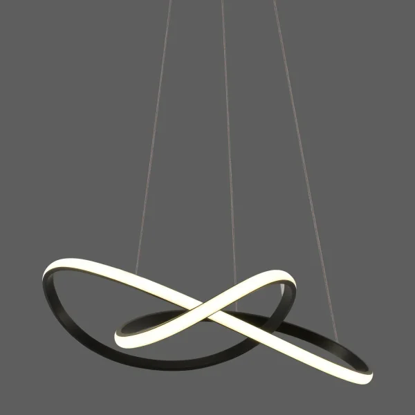 LÁMPARA DE TECHO LED 39W 4000K REGULABLE INTENSIDAD NEGRO OLIMPO