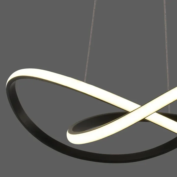 LÁMPARA DE TECHO LED 39W 4000K REGULABLE INTENSIDAD NEGRO OLIMPO