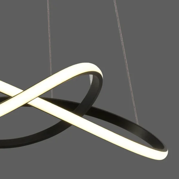 LÁMPARA DE TECHO LED 39W 4000K REGULABLE INTENSIDAD NEGRO OLIMPO