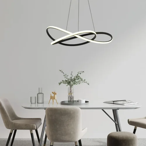 LÁMPARA DE TECHO LED 39W 4000K REGULABLE INTENSIDAD NEGRO OLIMPO