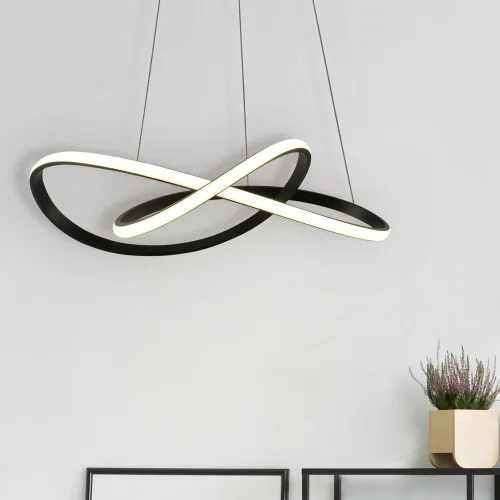 LÁMPARA DE TECHO LED 39W 4000K REGULABLE INTENSIDAD NEGRO OLIMPO