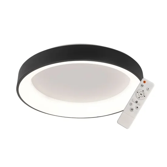 PLAFÓN DE TECHO LED FELICIANO 46W REGULABLE NEGRO