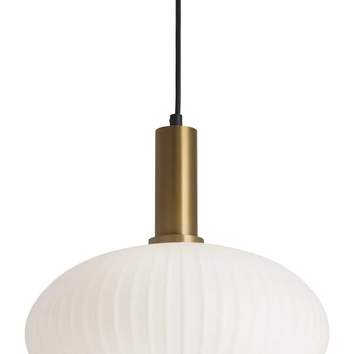 LÁMPARA DE TECHO 1 LUZ TULIPA BLANCO OPAL Ø30 E27 SHELBY