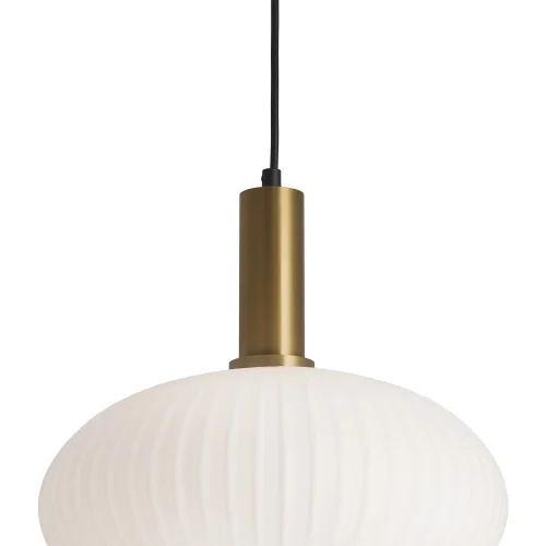LÁMPARA DE TECHO 1 LUZ TULIPA BLANCO OPAL Ø30 E27 SHELBY