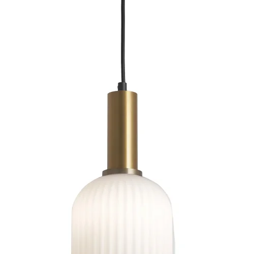 LÁMPARA DE TECHO 1 LUZ TULIPA BLANCO OPAL E27 SHELBY