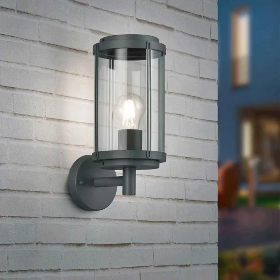 APLIQUE EXTERIOR E27 IP44 ANTRACITA TRILLIUM