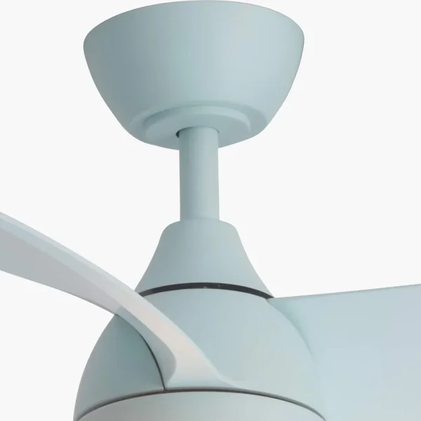 VENTILADOR INFANTIL CON LUZ LED 17W 3 ASPAS REGULABLE AZUL AERIS