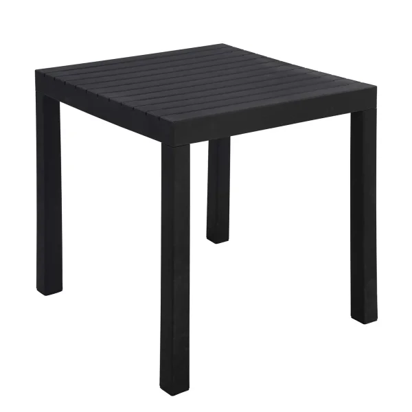 MESA DE JARDIN ELVO NEGRA