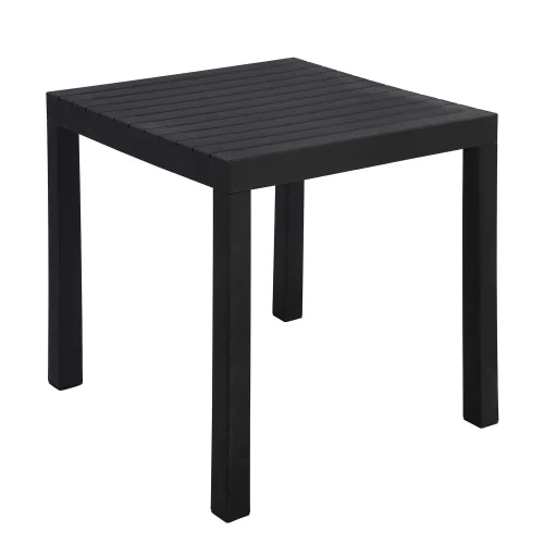 MESA DE JARDIN ELVO NEGRA