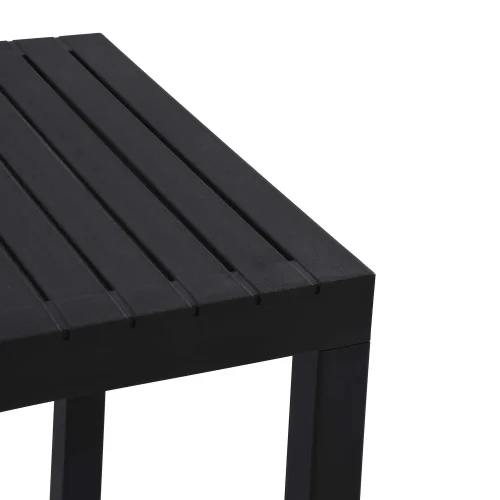MESA DE JARDIN ELVO NEGRA