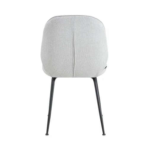 SILLA ASHCROFT TEXTIL ARENA PATAS NEGRAS