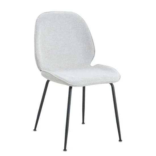SILLA ASHCROFT TEXTIL ARENA PATAS NEGRAS 2