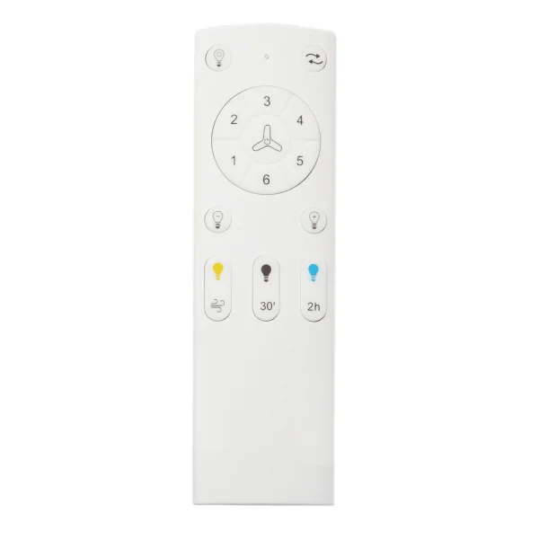 VENTILADOR DE TECHO LED 24 W REGULABLE BLANCO RIVERDALE