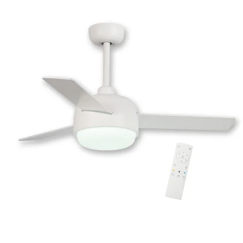 VENTILADOR DE TECHO LED 24 W REGULABLE BLANCO RIVERDALE