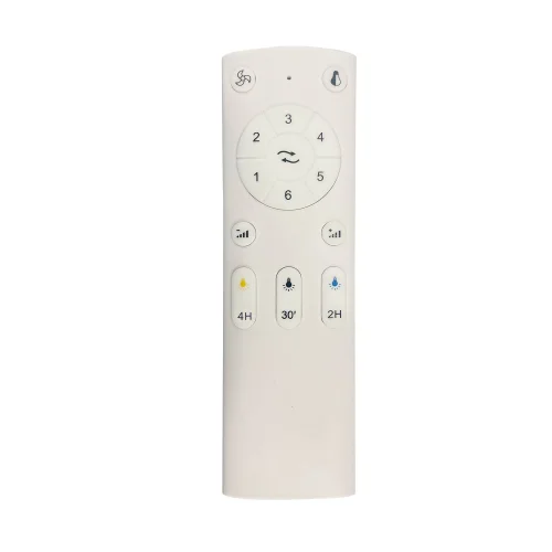 VENTILADOR DE TECHO LED 24W REGULABLE NEGRO 4 ASPAS PLEGABLES GERALDTON