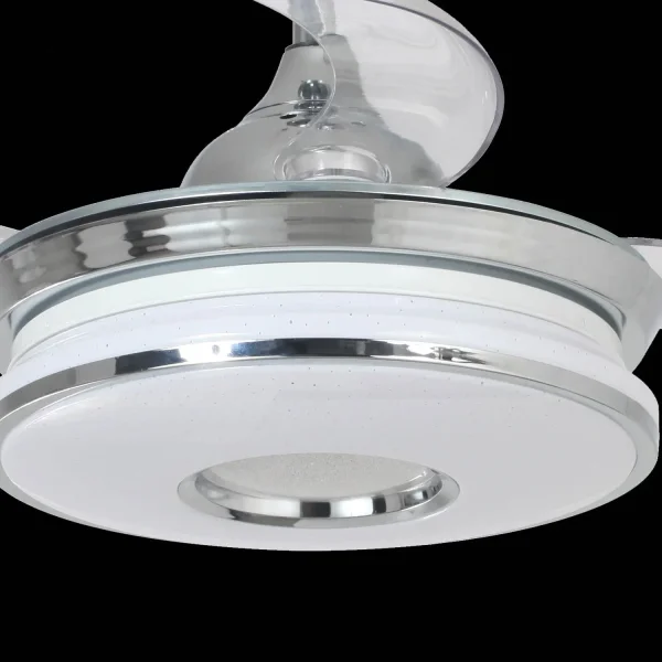 VENTILADOR DE TECHO LED 29W REGULABLE ASPAS PLEGABLES SKALDA