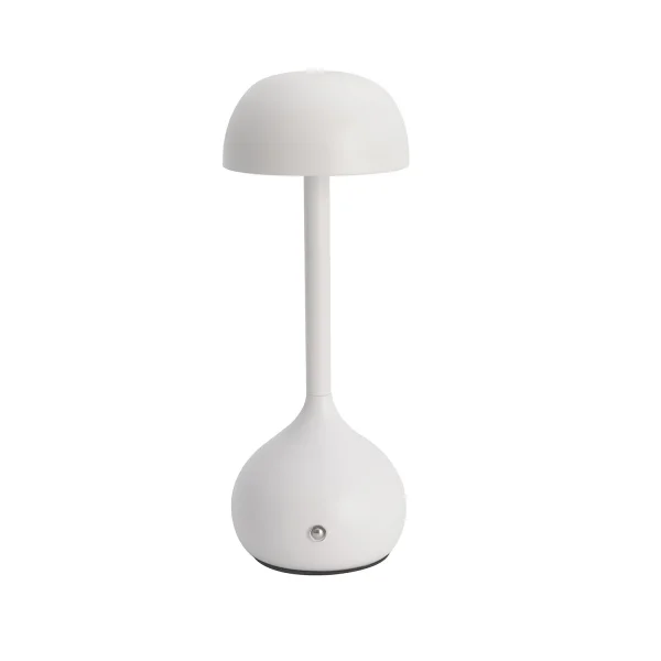 LÁMPARA DE MESA LED RECARGABLE INALÁMBRICA 203LM BLANCA IP44 SOLEA