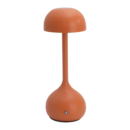 LÁMPARA DE MESA LED RECARGABLE INALÁMBRICA 203LM TERRACOTA IP44 SOLEA 2