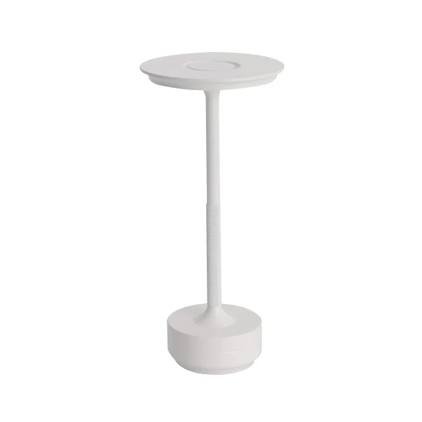 LÁMPARA DE MESA LED RECARGABLE INALÁMBRICA 213LM BLANCA IP44 ESTIVA