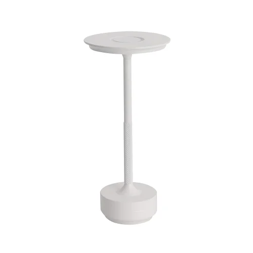 LÁMPARA DE MESA LED RECARGABLE INALÁMBRICA 213LM BLANCA IP44 ESTIVA