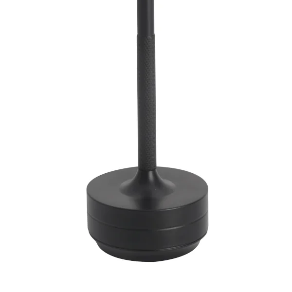 LÁMPARA DE MESA LED RECARGABLE INALÁMBRICA 213LM NEGRA IP44 ESTIVA