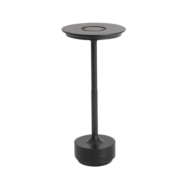 LÁMPARA DE MESA LED RECARGABLE INALÁMBRICA 213LM NEGRA IP44 ESTIVA