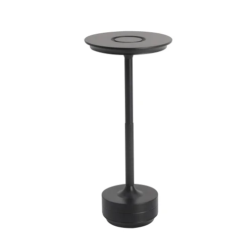 LÁMPARA DE MESA LED RECARGABLE INALÁMBRICA 213LM NEGRA IP44 ESTIVA