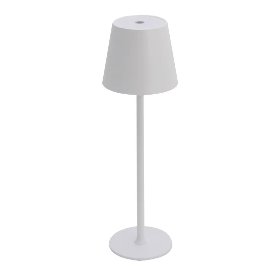 LÁMPARA DE MESA LED RECARGABLE INALÁMBRICA 229LM BLANCA IP44 SIRANA 2